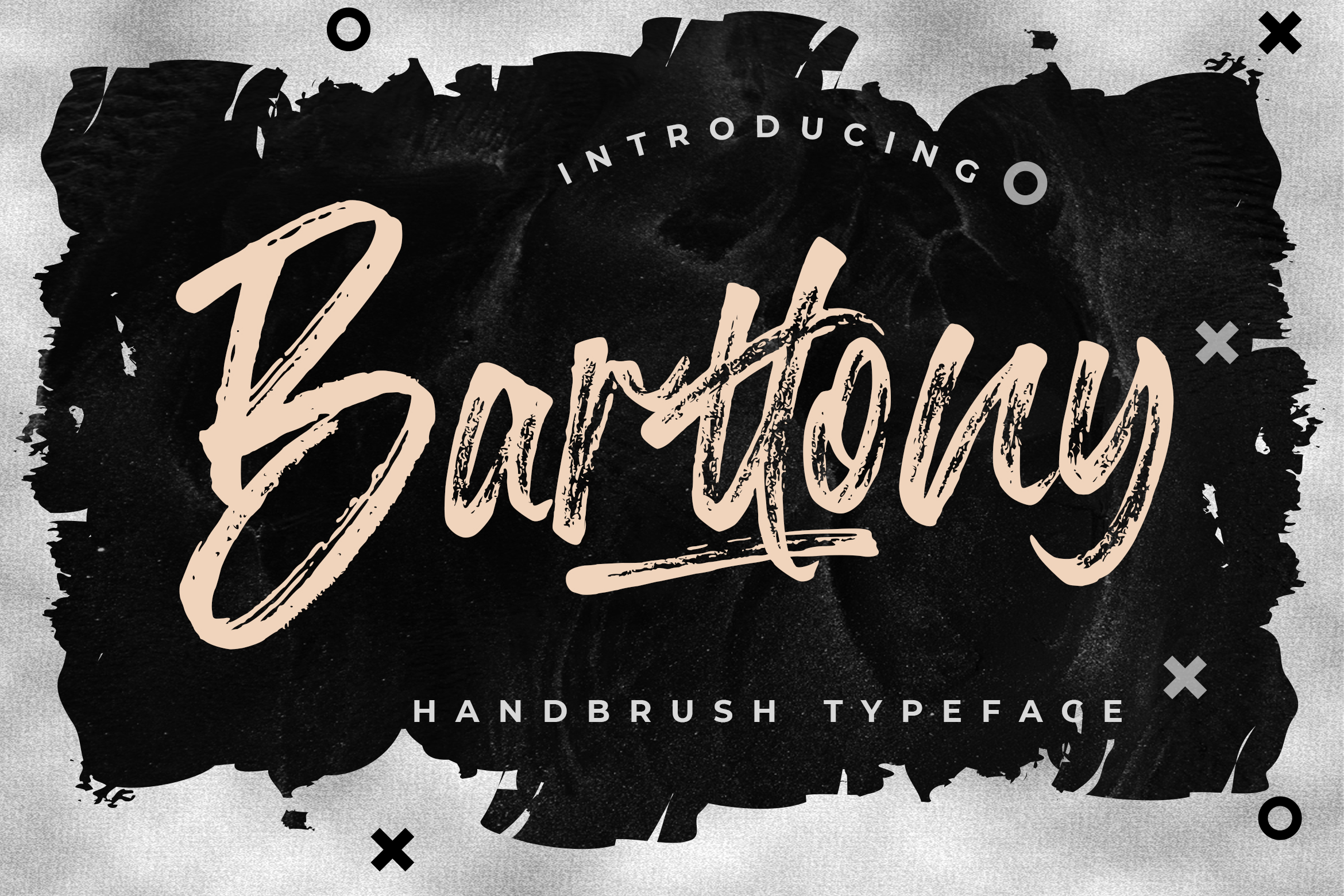 Barttony Handbrush Business Font