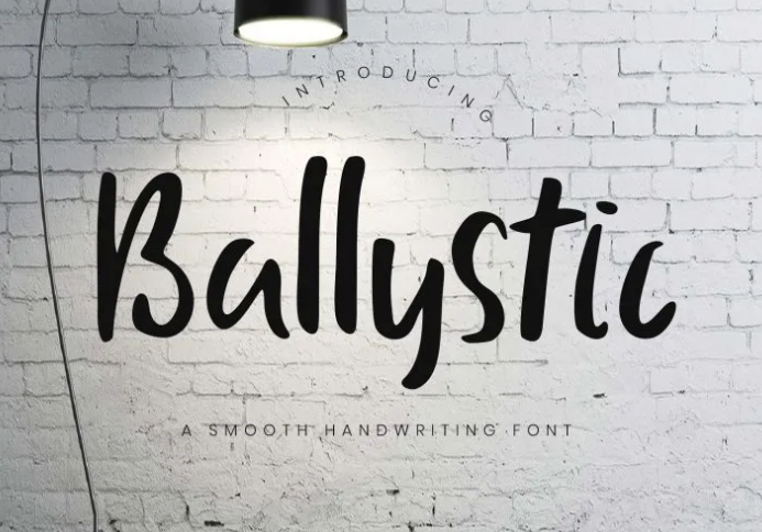 Ballystic Handwriting Typeface