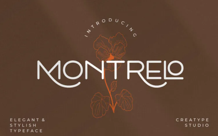 Montrelo Elegant Sans Serif