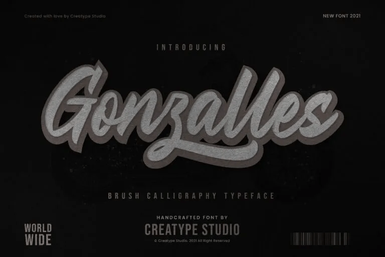 Gonzalles Brush Calligraphy