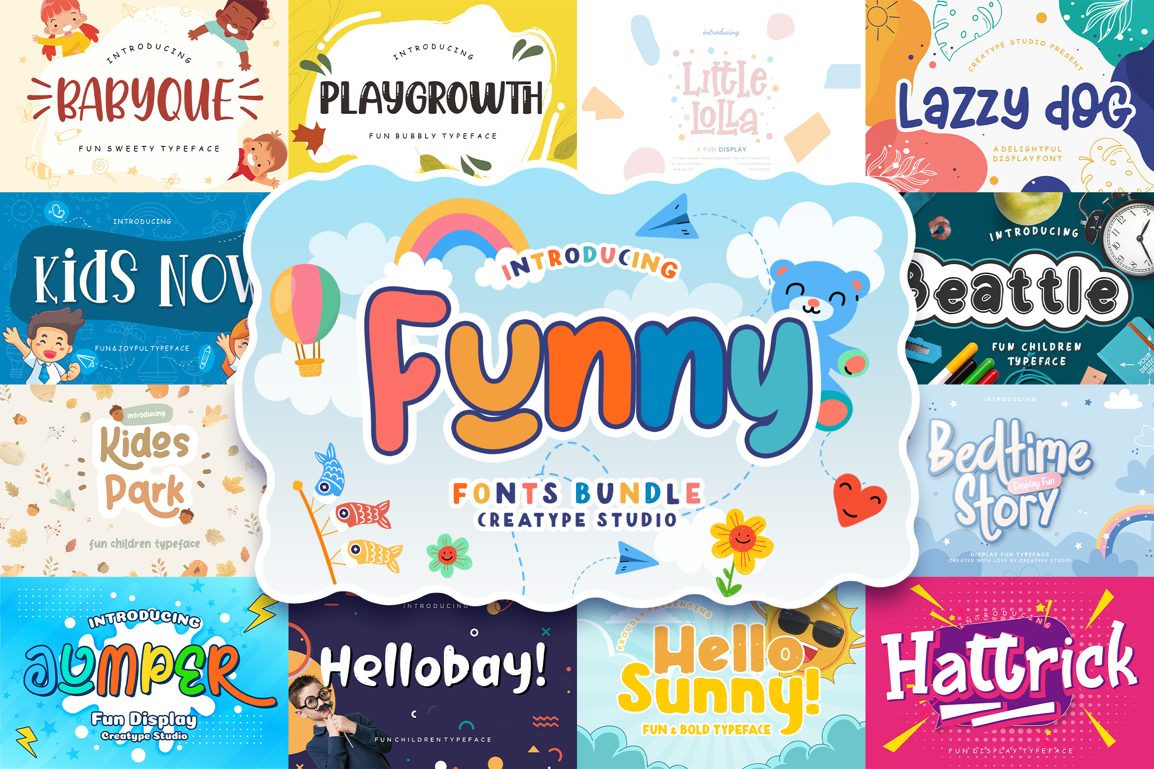 10+ Funny Fonts to Add More Humor to Any Design Projects