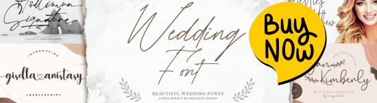 Wedding buy banner