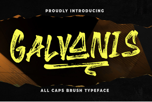 galvanis font
