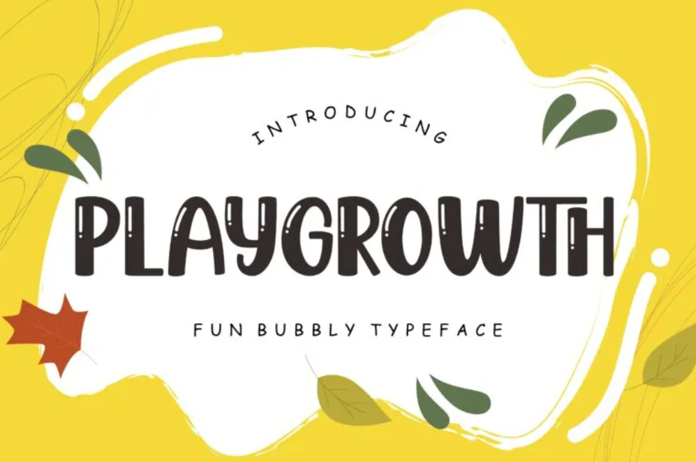 playgrowth font