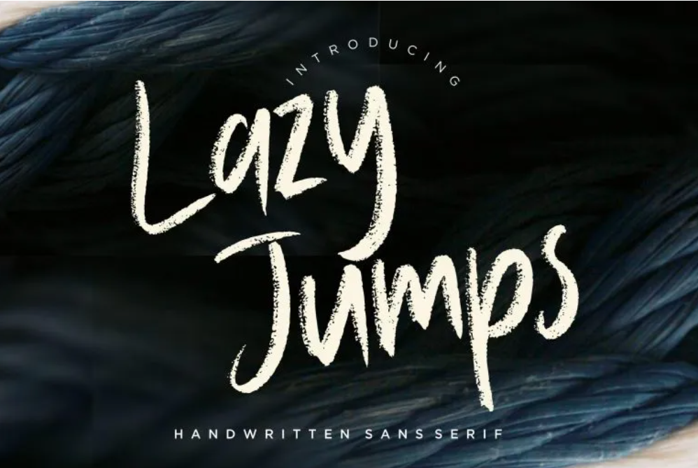 3. Lazy Jumps Sans Serif