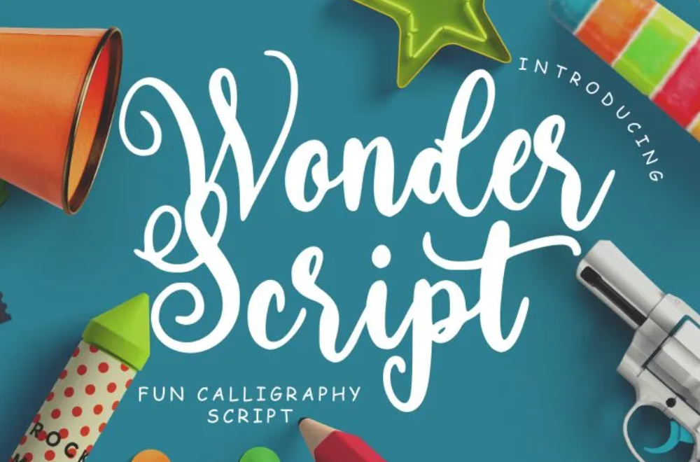 6. Wonder Script Fun Calligraphy