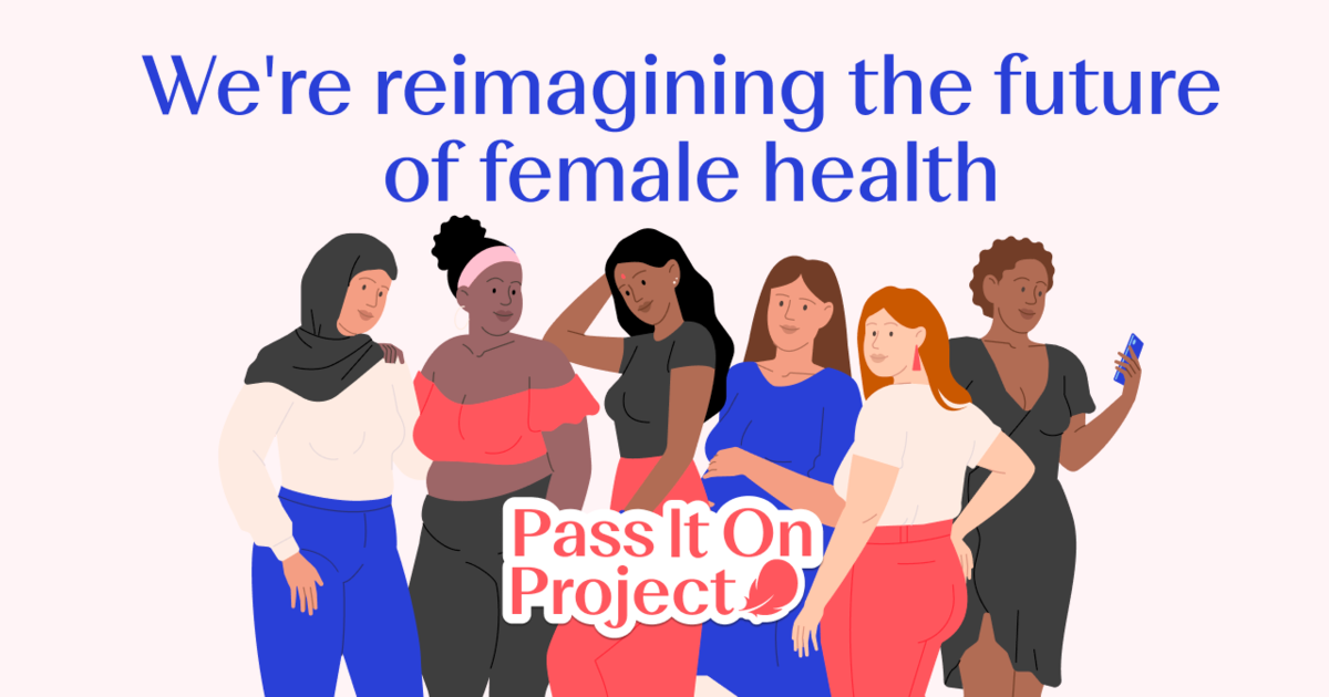 Women’s animation for the Pass It On Project campaign