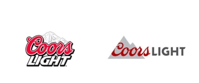 coors light logo redesign
