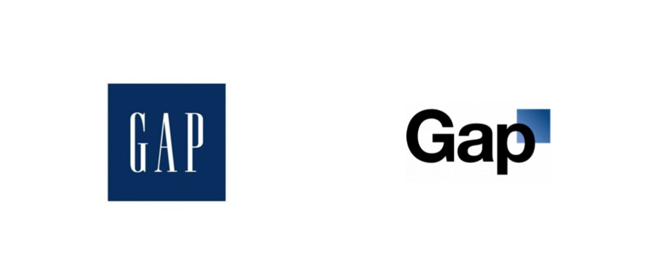 gap logo redesign