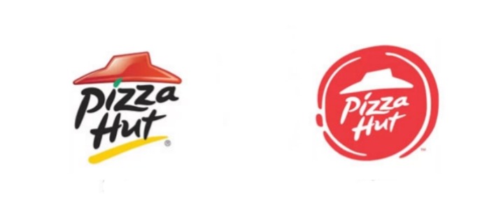 pizza hut logo redesign