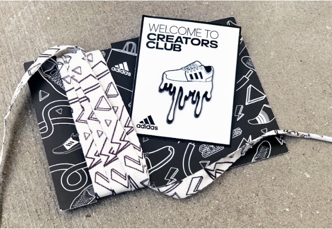 Adidas Creator Club welcome kit