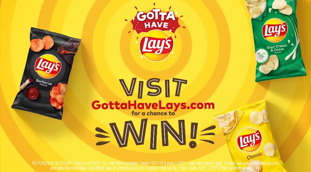 Lays giveaway promo