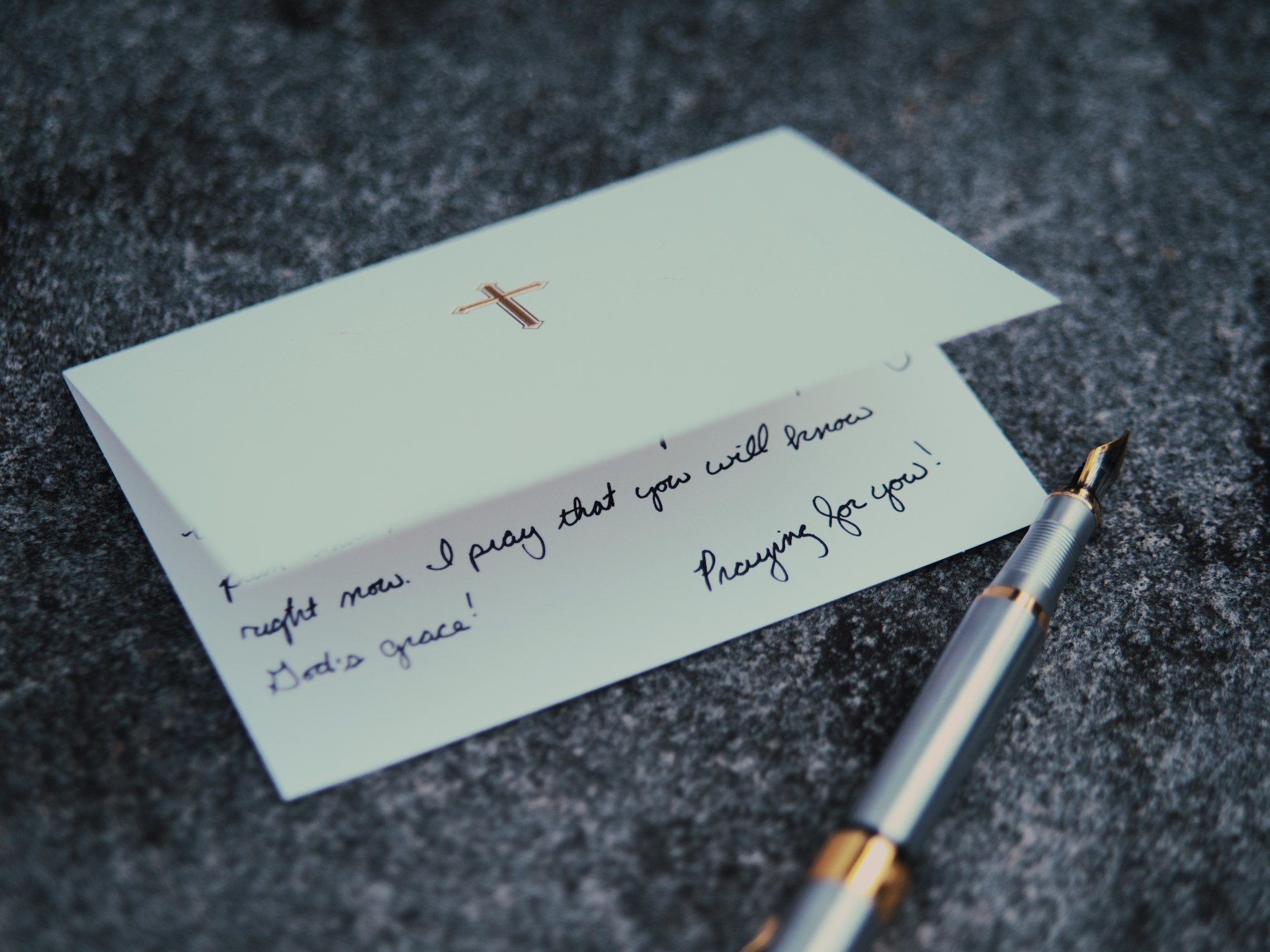 Handwritten notes for customer