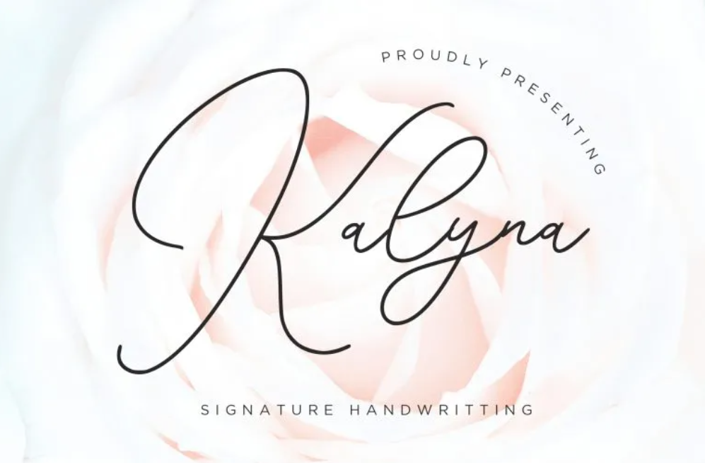 3. Kalyna Signature Handwriting