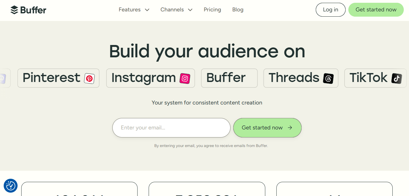 Startup Social Media Manager Buffer