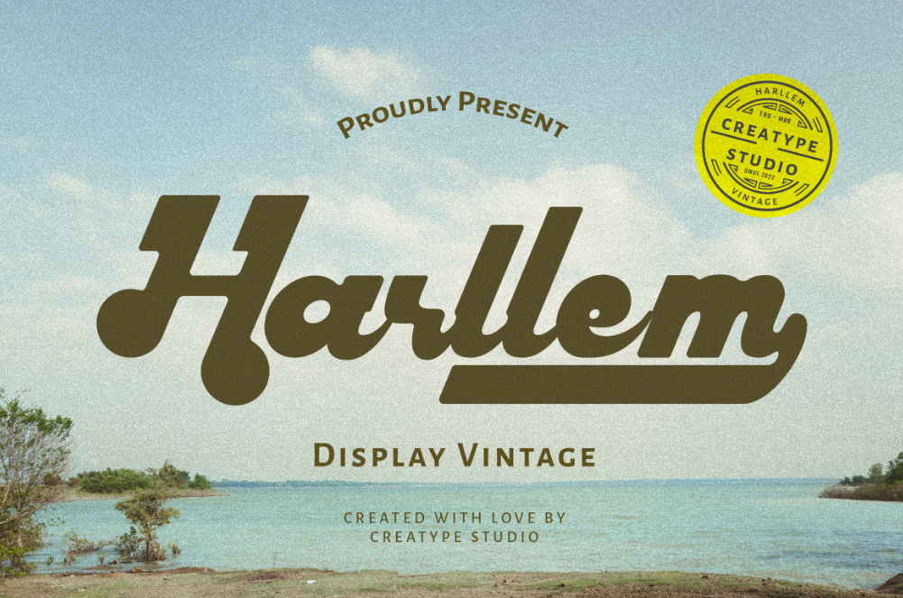 9. Harllem Display Vintage