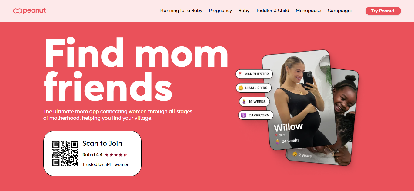 Peanut App’s website